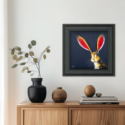 ‘Alfie’ Framed Print by Quinn Russell