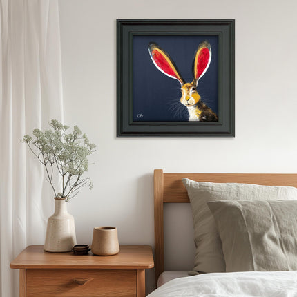 ‘Alfie’ Framed Print by Quinn Russell