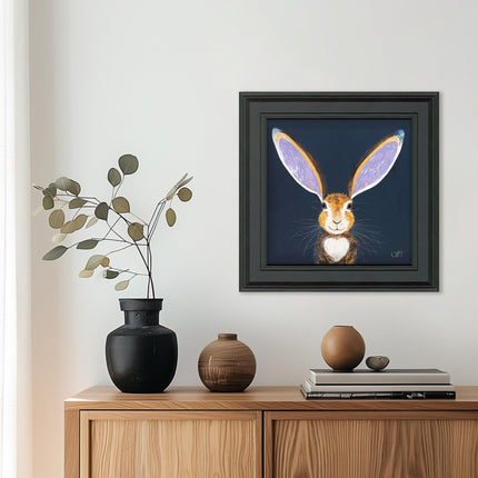 ‘Poppet’ Framed Print by Quinn Russell