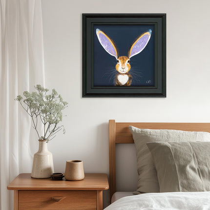 ‘Poppet’ Framed Print by Quinn Russell
