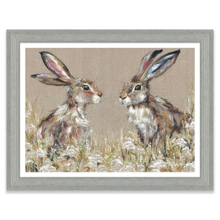 ‘Hartley & Harriet’ Framed Print by Nicola Jane Rowles