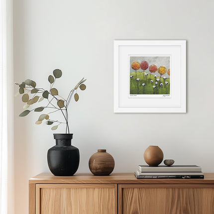 ‘Autumn Flock’ Framed Print by Geoff Beckett