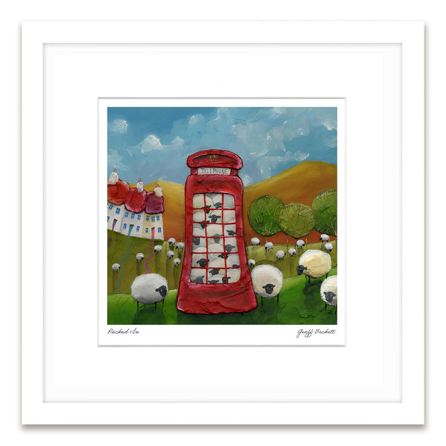 ‘Packed In’ Framed Print by Geoff Beckett