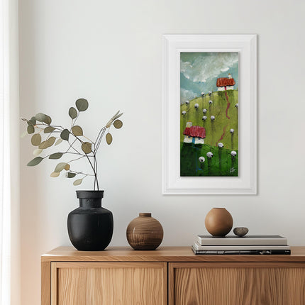 ‘Nice Neighbours’ Framed Print by Geoff Beckett