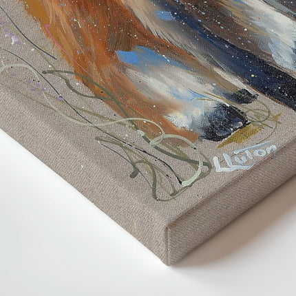 ‘Fox and the Bee’ Canvas Wall Art by Louise Luton