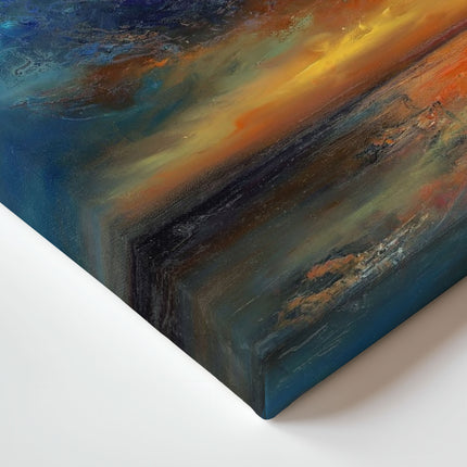 ‘Amazing Sunset’ Canvas Print by Anna Schofield