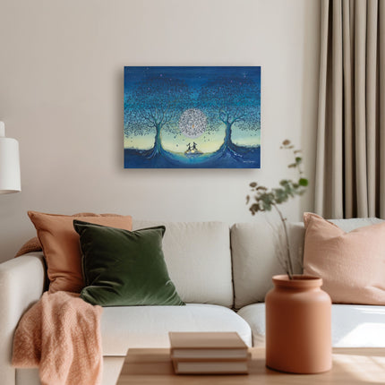 ‘Dreams Do Come True’ Canvas Print by Catherine J Stephenson