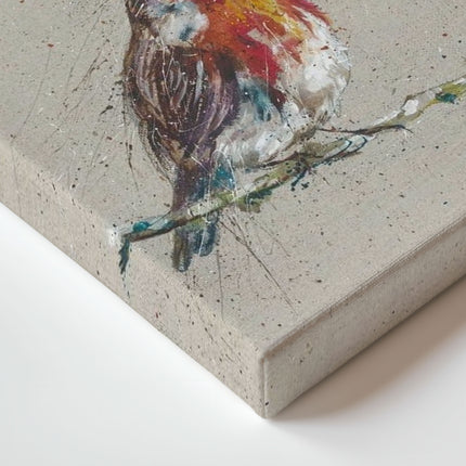 ‘Morning Gossip’ Canvas Print by Nicola Jane Rowles