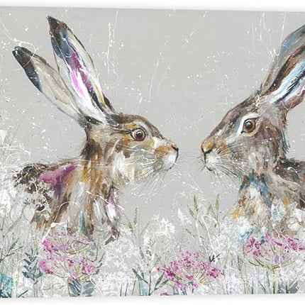 ‘Penelope and Patrick’ Canvas Print by Nicola Jane Rowles