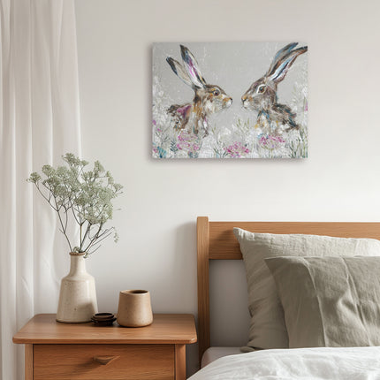 ‘Penelope and Patrick’ Canvas Print by Nicola Jane Rowles