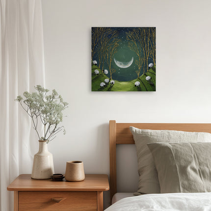 ‘Raincatcher’ Canvas Print by Geoff Beckett