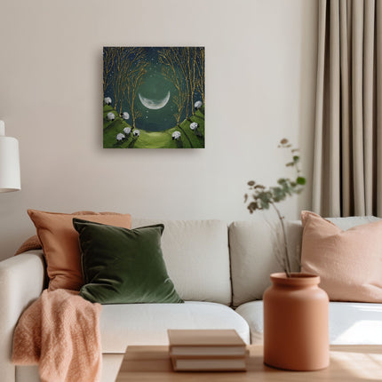 ‘Raincatcher’ Canvas Print by Geoff Beckett