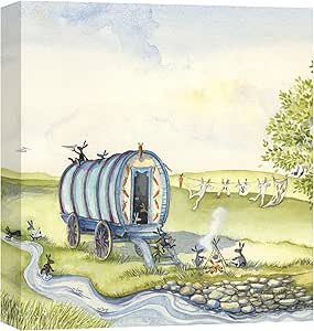 ‘Gypsy Caravan’ Canvas Wall Art by Catherine J Stephenson