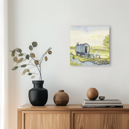 ‘Gypsy Caravan’ Canvas Wall Art by Catherine J Stephenson