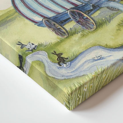 ‘Gypsy Caravan’ Canvas Wall Art by Catherine J Stephenson