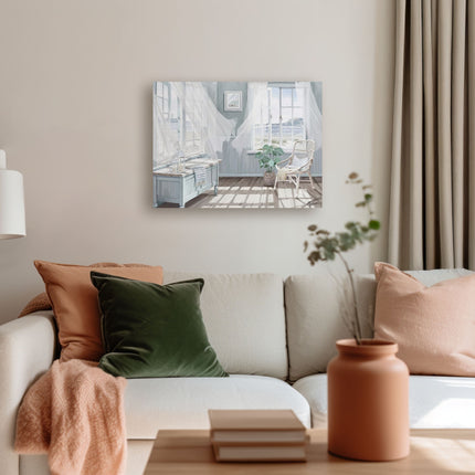 ‘Salt Wind’ Canvas Print by Richard Macneil