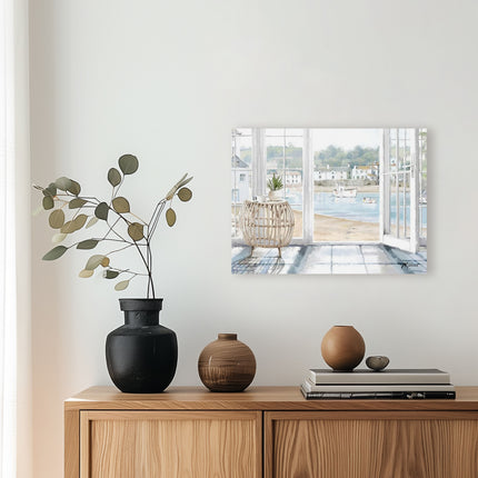 ‘Harbour View’ Canvas Print by Richard Macneil