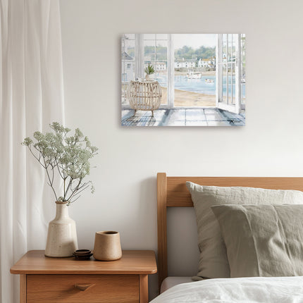 ‘Harbour View’ Canvas Print by Richard Macneil