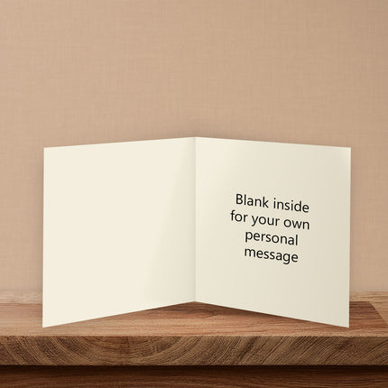 Birthday Card for Her – “Born to Be Wild” 80th Birthday Design
