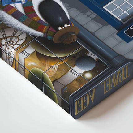 ‘Doctor Ewe' Canvas Print by Simon Clarke