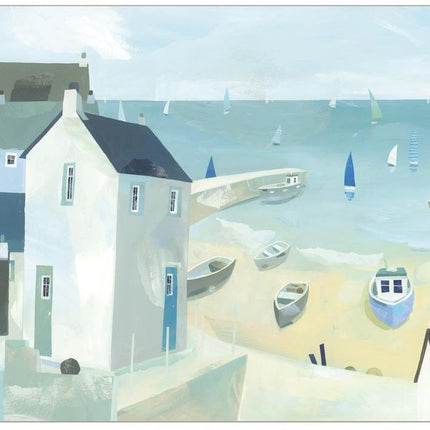 Coastal Village Placemats – Set of 4
