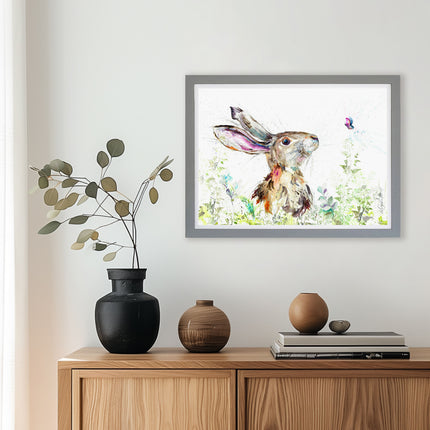 ‘Watching the Wildlife' Framed Print by Nicola Jane Rowles