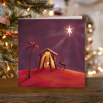 Charity Christmas Cards – Little Stable Design, Pack of 8
