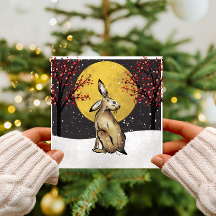 Charity Christmas Cards - The Hare & The Moon Design