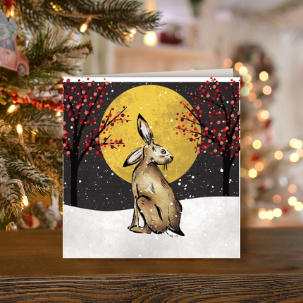 Charity Christmas Cards - The Hare & The Moon Design