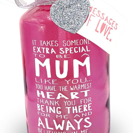 Light Up Jar for Mum - Message of Love Home Décor