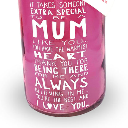 Light Up Jar for Mum - Message of Love Home Décor
