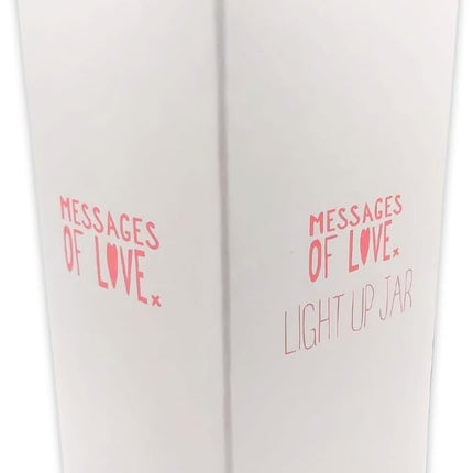 Light Up Jar for Mum - Message of Love Home Décor