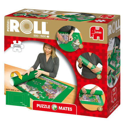 Puzzle & Roll – Puzzle Mat for Up to 1500 Pieces