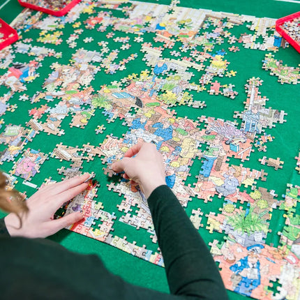 Puzzle & Roll – Puzzle Mat for Up to 1500 Pieces