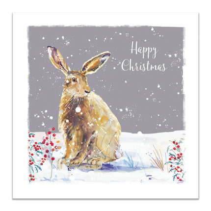 Charity Christmas Cards – Stag & Hare Winter Woodland Design Pack