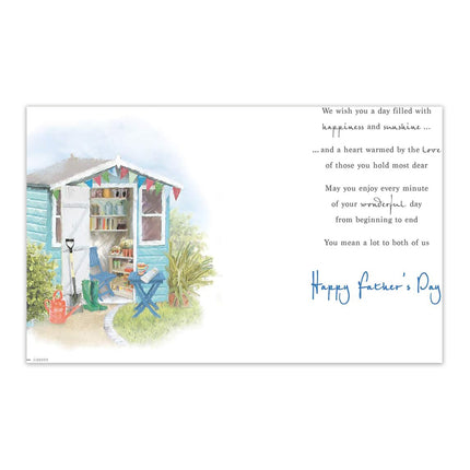 Father’s Day Card for Dad – From Both of Us Sentimental Design