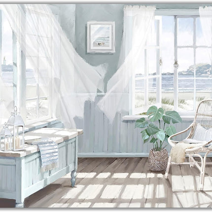 ‘Salt Wind’ Canvas Print by Richard Macneil