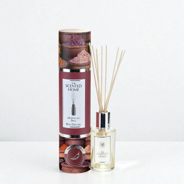 The Scented Home Moroccan Spice Reed Diffuser – Warm & Exotic Fragrance - 50ml