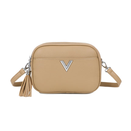 Double Zip Crossbody Bag - Available in 3 Colours